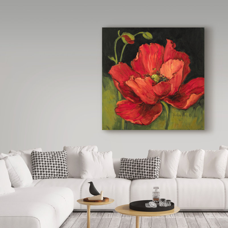 « dépilée », reproduction de peinture à l’acrylique sur toile tendue, H 24 po x l 24 po x P 2 po