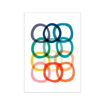 Colourful Rings - Print