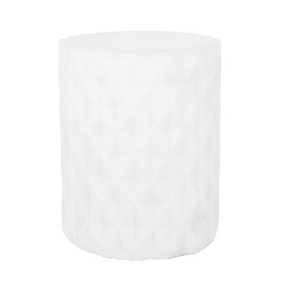 Outdoor Lightweight Concrete Side Table