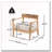 Outdoor Patio Acacia Wood Patio Armchair
