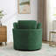 Fauteuil demi-tonneau pivotant avec rangement caché Chenille-1996722038