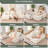 118" Modular Sectional, Cloud Sectional Couch with Deep Seat, Modern Modular Sofa with L Shaped Comfy Cloud Upholstered Boneless Couches for Living Room Bedroom, White-809775645