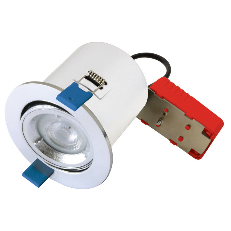 Anjolie 9.6cm Recessed Lighting Kit, Chrome