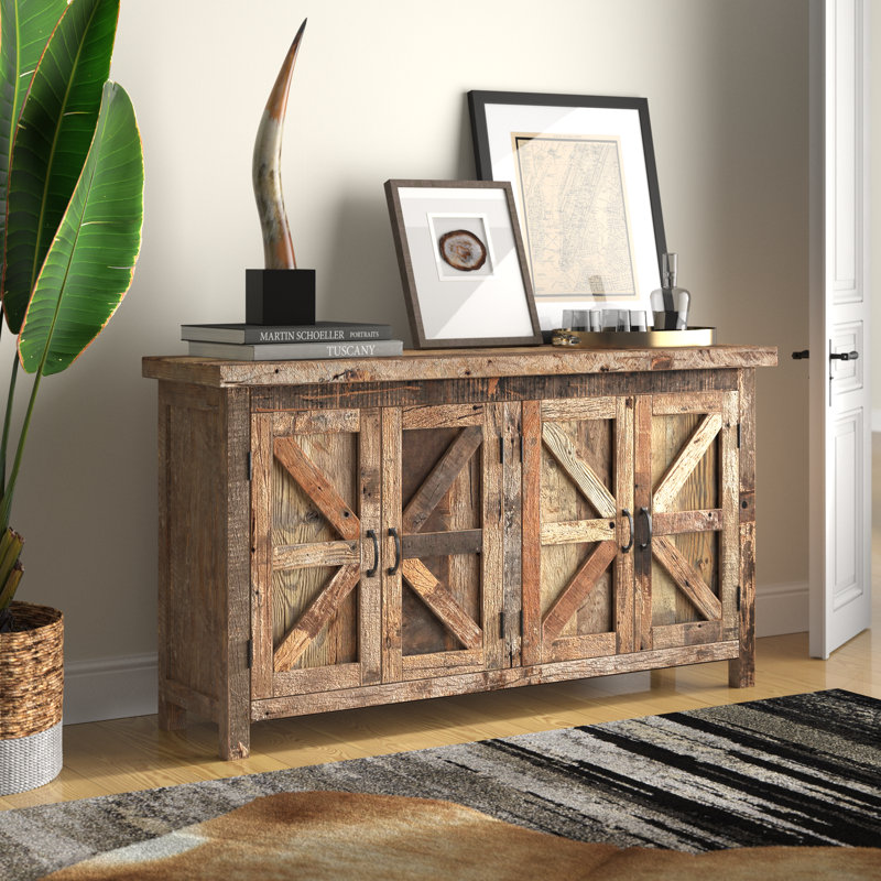 Ezekiel 60'' Solid Wood Sideboard