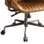 Chaise de travail en cuir véritable Campanella-29351476