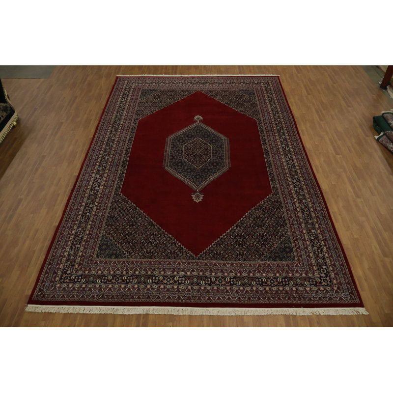 Grand tapis traditionnel oriental 12 x 18