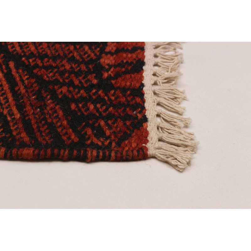 Ankara Black, Copper Kilim 5'4" x 7'11"