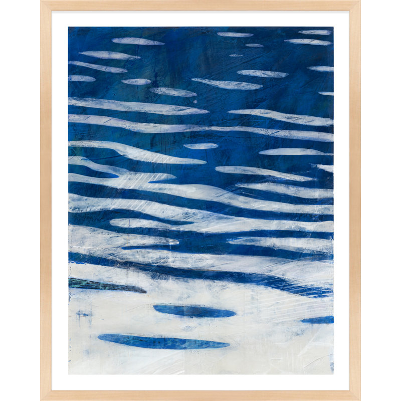 Ocean 2 Painting by Ivo Stoyanov, Brown, 25" H x 20" W x 1.25" D