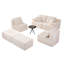 Canapé surdimensionné sans nuage 131 po avec 2 repose-pieds Cloud-76128913-76128919