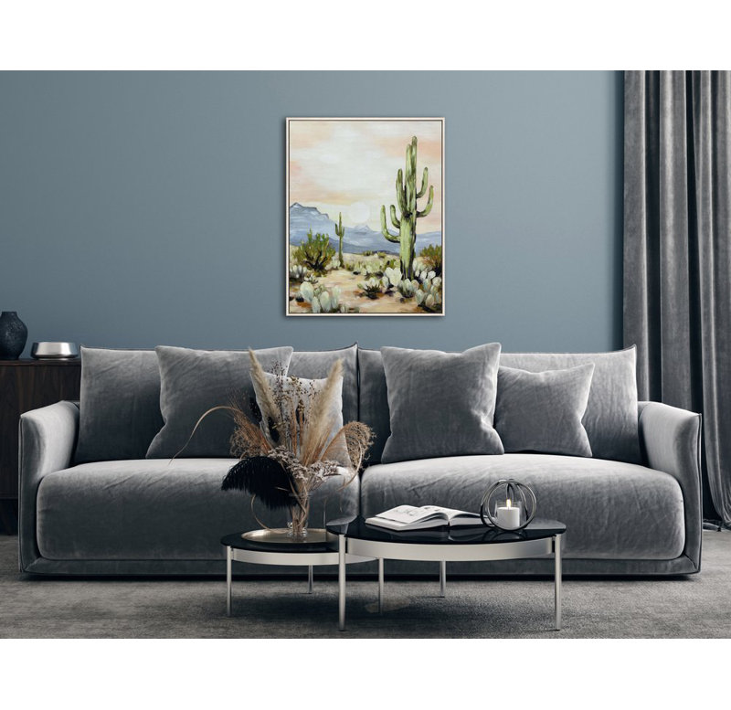 Desert Morning II Canvas Wall Art