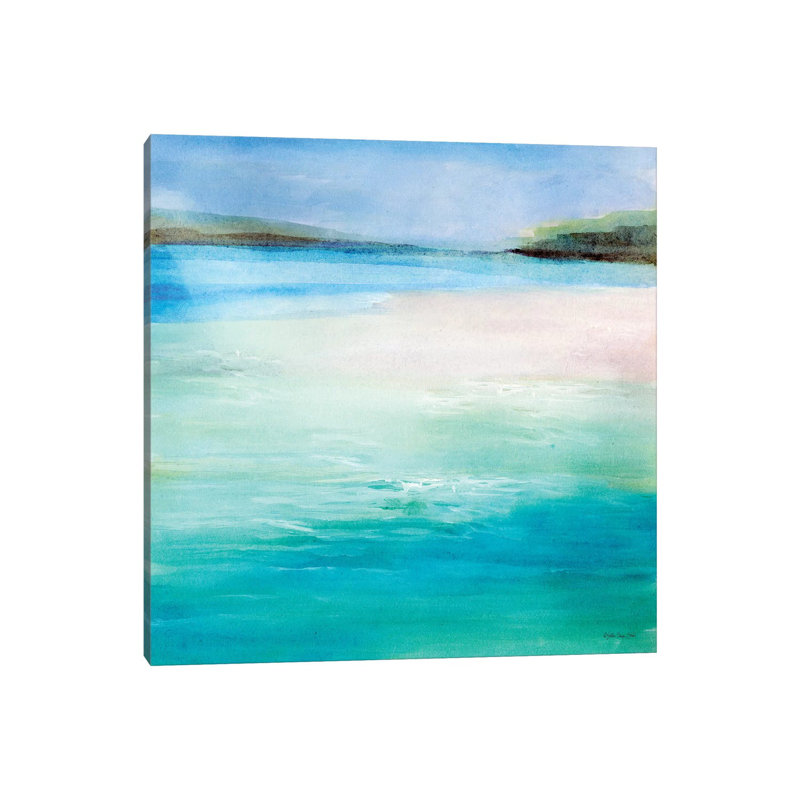 Cool Waters I - Wrapped Canvas Print, 66.04 cm H x 66.04 cm W x 3.175 cm D