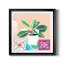 Growing Happy II - peinture encadrée-1690876870-1690876877