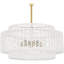 Luminaire suspendu 5 lumières Bani