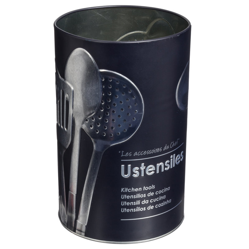 Metal Utensil Crock