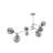 Light Linear Bubbles Brass Pendant Chandelier-87926590-87926595-131419169