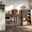 Bibliothèques extensibles avec rangement, support moderne en bois aggloméré pour petite maison