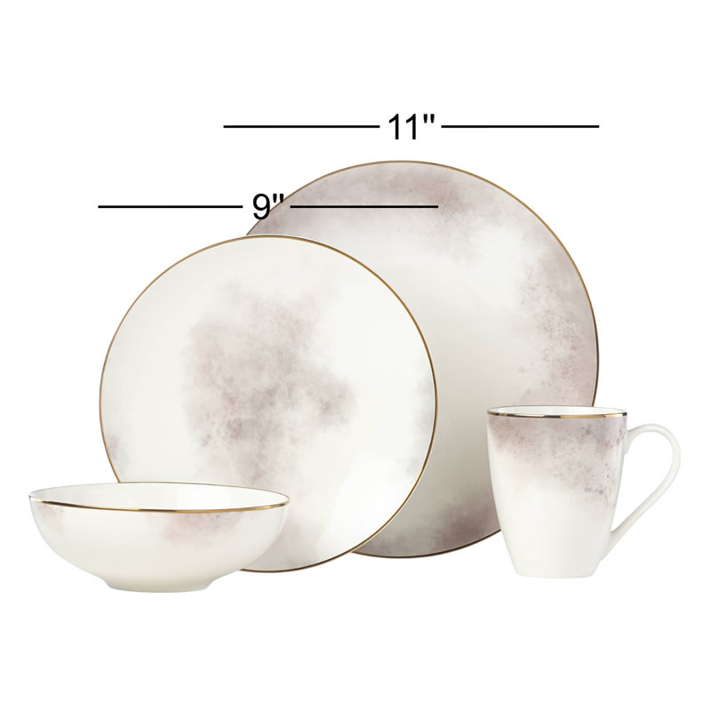 Salaria 4 Piece Place Setting, Service for 1