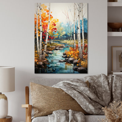 " Birch Woods Autumn Harmony IV "
