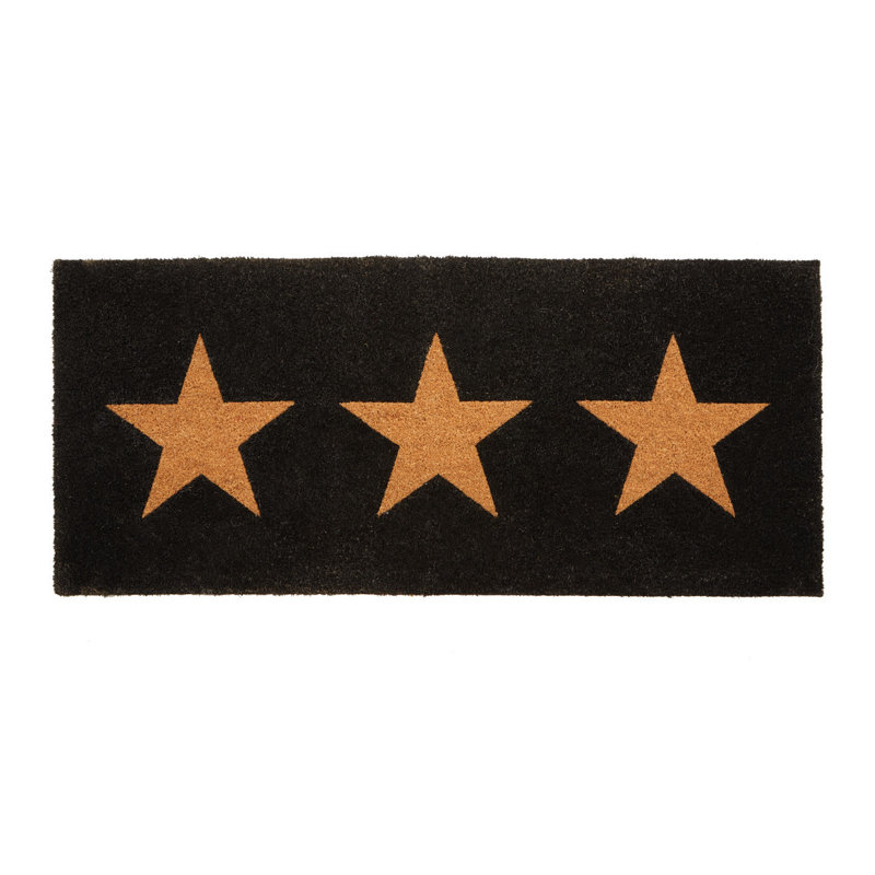 Fredy Non-Slip Geometric Outdoor Doormat