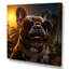 Mignon bouledogue français à Miami II - chien, art mural-890680654-890680651