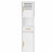 Tall Bathroom Storage Cabinet, Narrow Slim Freestanding Cabinet with 1 Drawer and 2 Doors