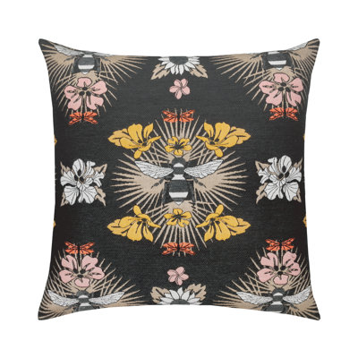 Cultivate Floral Square Indoor / Outdoor Pillow Cover & Insert