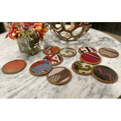 Ensemble de sous-verres ronds