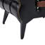 Portable Footstool In Leather With Metal Legs, Multifunctional Footrest, Universal Shoe-changing Stool For Living Rooms And Bedrooms, Simple Style-2107419315