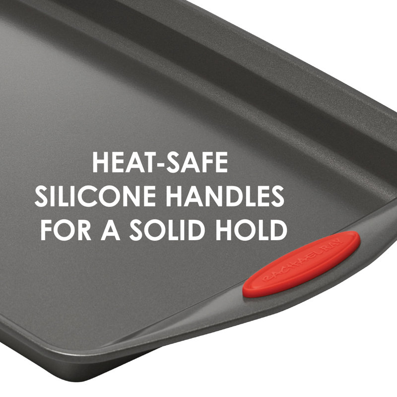 Gray Non-Stick 12-Cup Oven Safe Muffin Pan