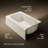 Avec 60 In. X 36 In. Alcove Bath, Left Drain-97760796-101380016