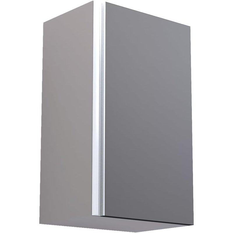 Premium Garage Modular Storage Wall Cabinet, Soft-Close Door, Integrated Handles, Heavy Duty Plywood Box Construction, Tool and Equipment Organizer, 18 inch