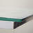 Rosso 48'' Glass Top Console Table