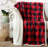 Lumberjack Plaid plush throw