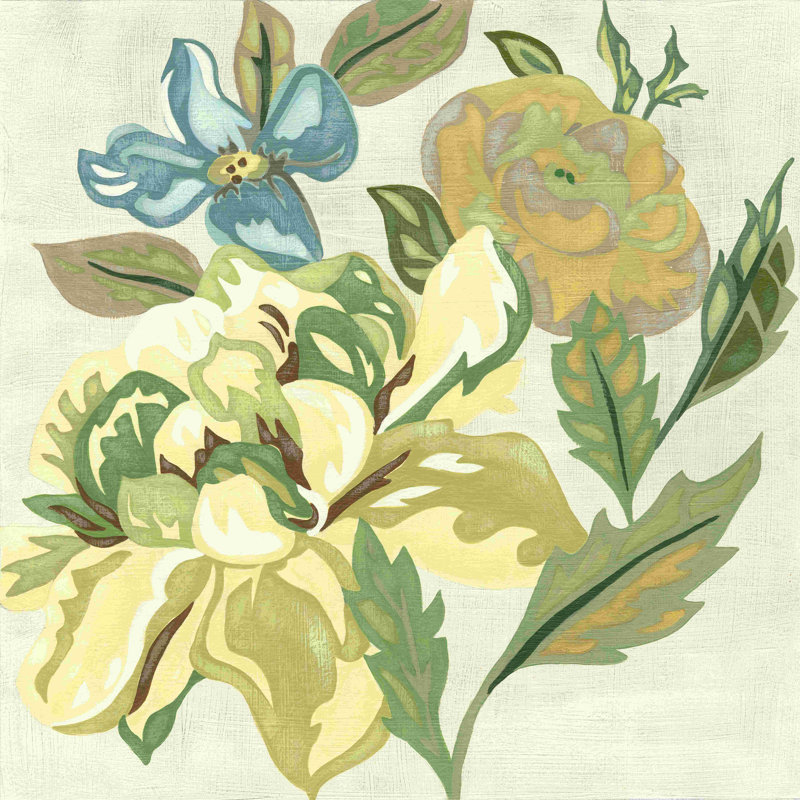 Chintz moderne I, H 12 po x l 12 po