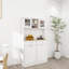 67.7 Inches Tall Kitchen Storage Cabinet With Trash Can