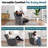 Parkhur 29" Manual Wingback Swivel Glider Rocker Recliner, Upholstered Nursery Chair for Living Room & Bedroom-179632394
