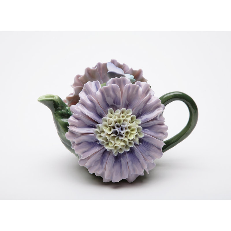 Mccray Dahlia 0.25-qt. Teapot