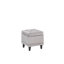 Reaves 37cm Wide Velvet Square Solid Colour Ottoman with Storage-947336543