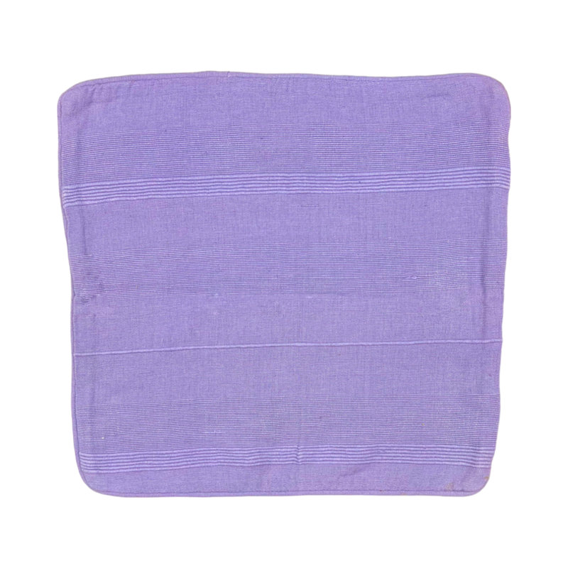 Nayya Purple Square Cushion