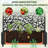 72"H Two-tone Patio Planter Box with Trellis Metal Raised Garden Bed with Wheels Decorative Privacy Screen -1003613022
