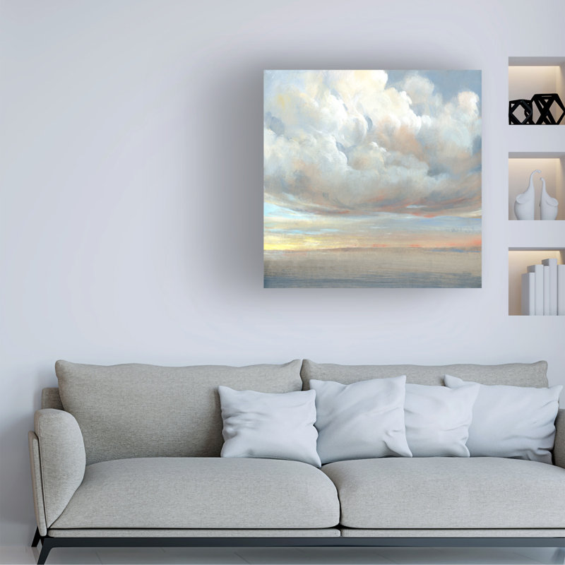 Tim Otoole, «Passing Storm I», art sur toile, H 14 po x l 14 po