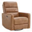 Fauteuil inclinable électrique pivotant en cuir véritable 33 po Mila-121439017