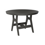 Berlin Gardens Harbor Natural Coastal Grey 48″ Round Bar Table