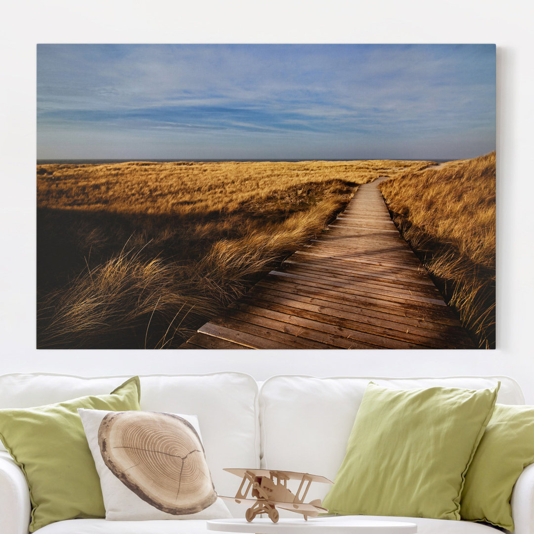 Leinwandbild Dune Path on Sylt