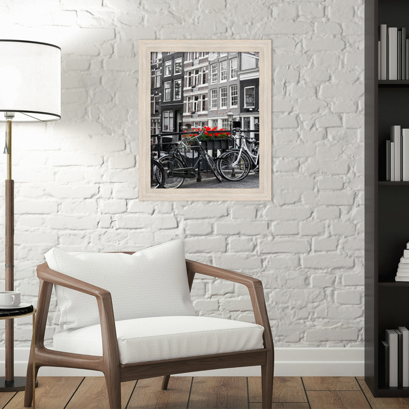 Cadre photo simple en bois, 20 po x 16 po