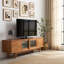 Meuble télé en bois de cerisier massif-1016880987