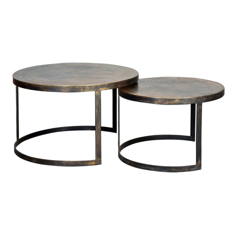 Williston Forge Gibbs 2 Piece Nest of Tables | Wayfair.co.uk