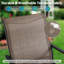 Textilene Swivel Outdoor Bar Height Chairs With Backrest (set Of 4)-1668676678