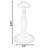 8.25'' H Stainless Steel Tabletop Candlestick