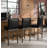 Upholstered Counter Stool with Metal Frame-71087376-71087375